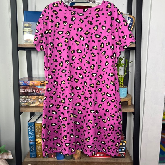 Joyspun Other - Pink Leopard Print Dress